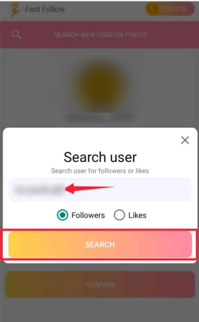 Search User
