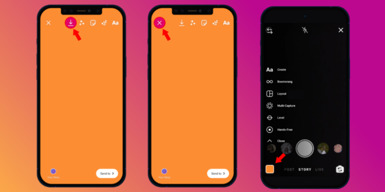 How to Change the Background Color of an Instagram Story