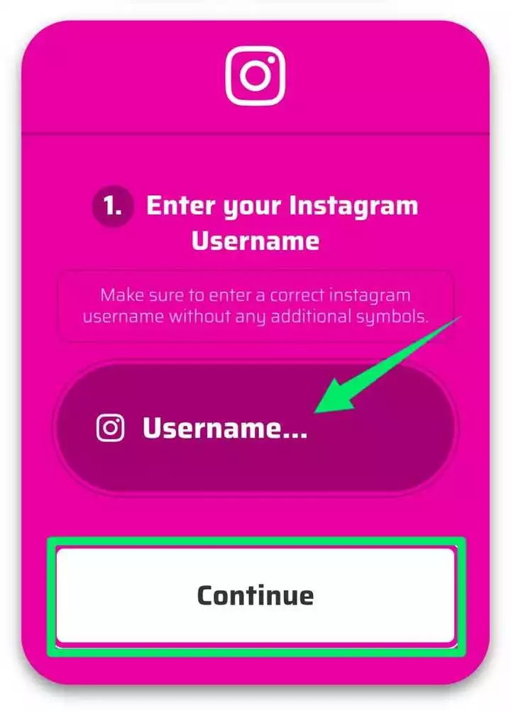 Zazofame Enter Your Instagram Username
