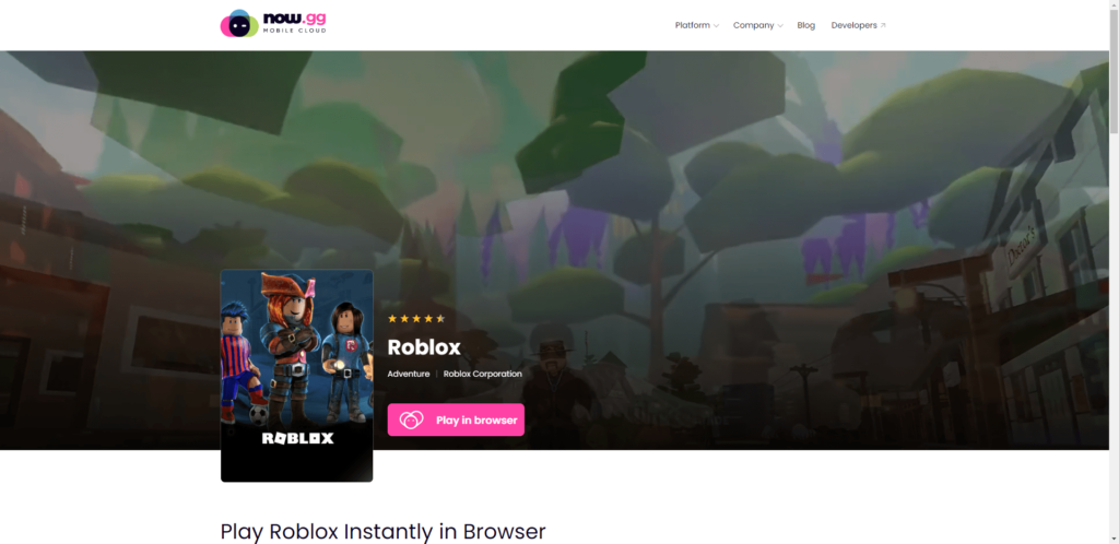 How to Play Roblox Instantly in Your Browser Without Downloading