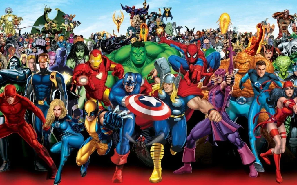 Pixel 3XL Marvel Background Free Download